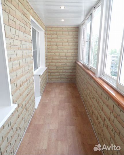 Остекление балконов и лоджии, отделка балкона