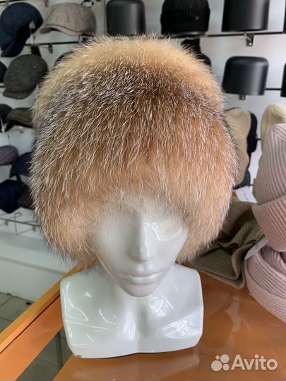Шапка из меха лисы DavidovFox