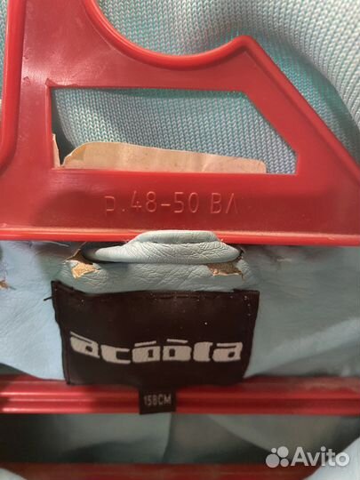 Кожаная куртка для девочки 158