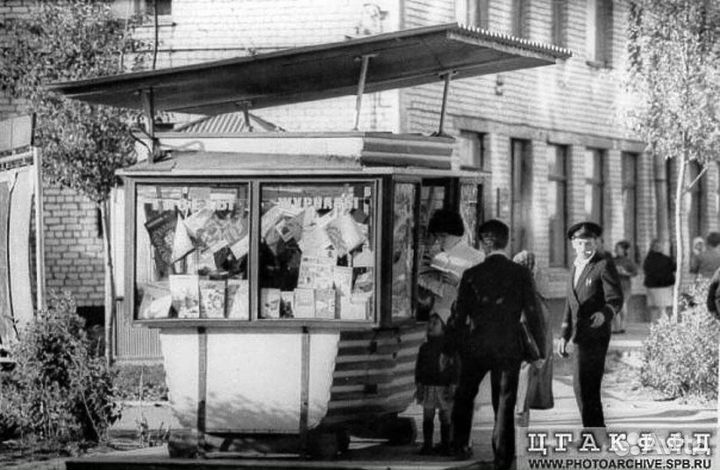 Макет ларька Союзпечать