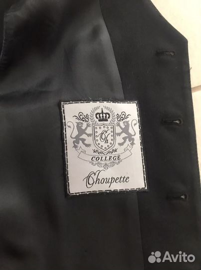 Жилетка школьная костюмная