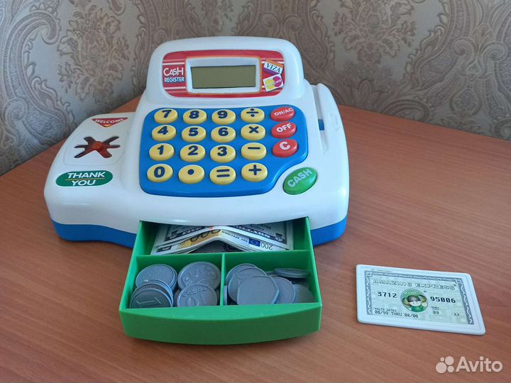 Касса игрушечная