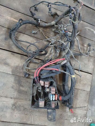 Для рено логан проводка моторного отсека