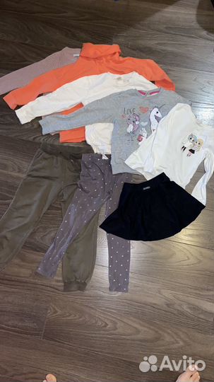 Вещи пакетом на девочку