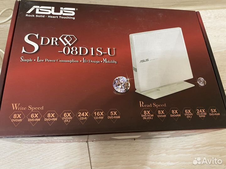 Внешний оптический привод asus