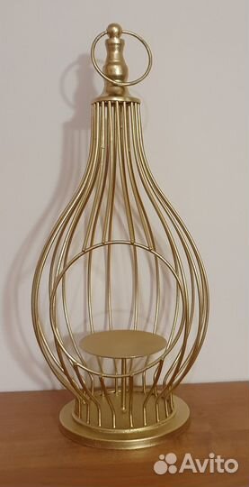 Подсвечник металлический