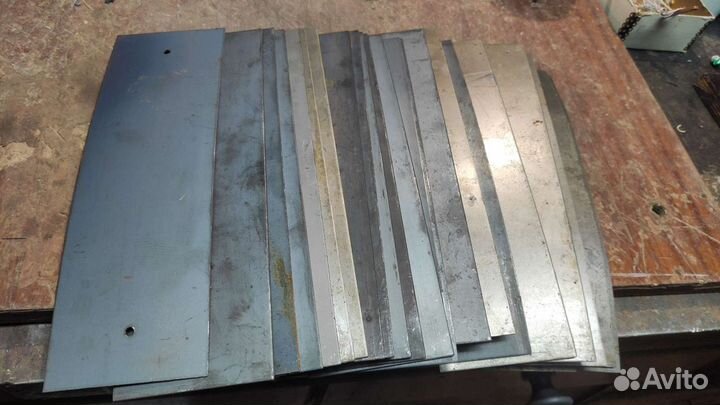 Пластины стальные крепёжные