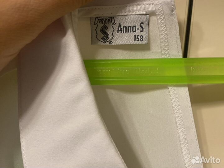 Блузка белая для девочек 158