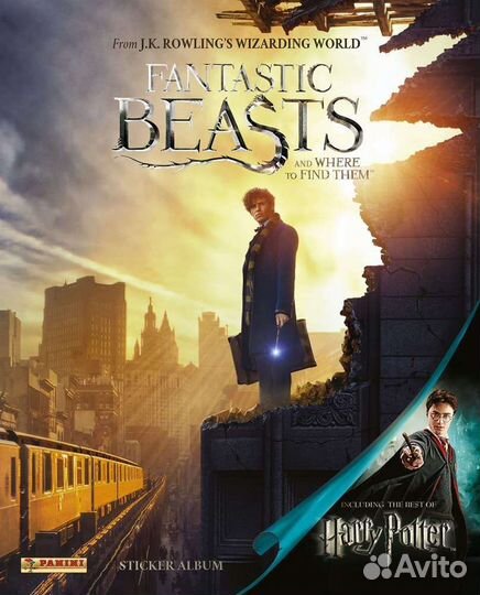 Наклейки Panini Фантастические твари