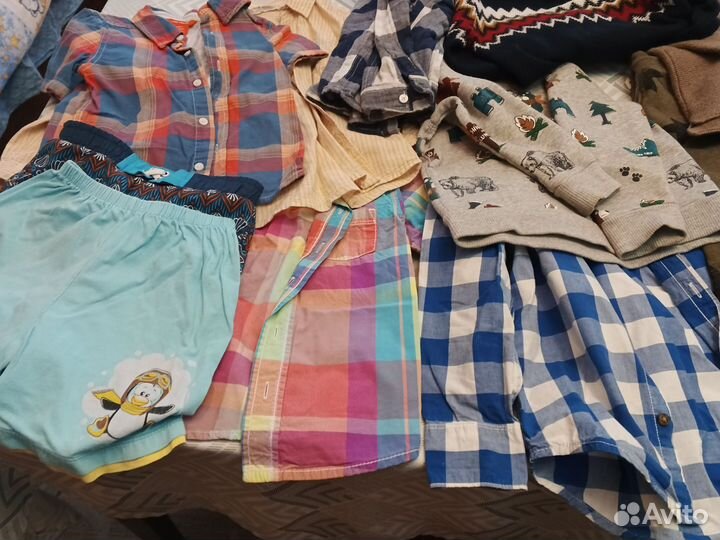 Вещи пакетом для мальчика 104 110