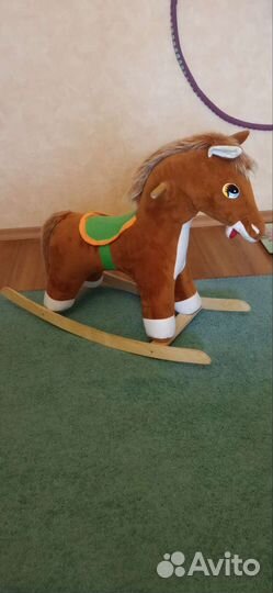 Детская лошадка качалка