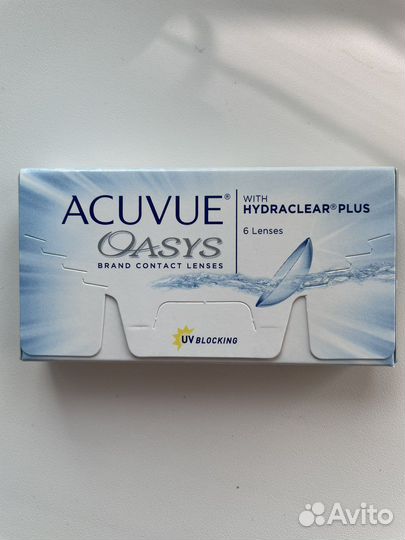 Контактные линзы acuvue oasys