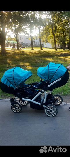 Коляска 2 в 1 для двойни или погодок