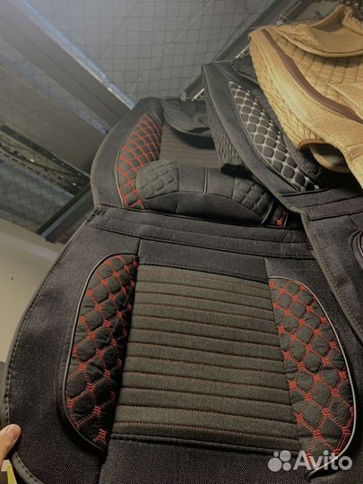 Накидки а сидения из льна