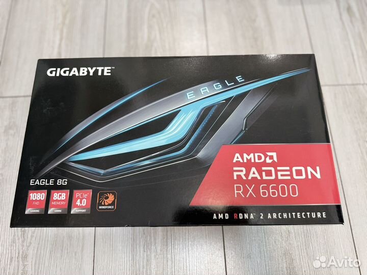 Gigabyte RX 6600 Eagle 8гб