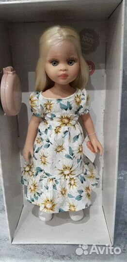 Кукла Лаура и Клео персиковая Паола Рейна