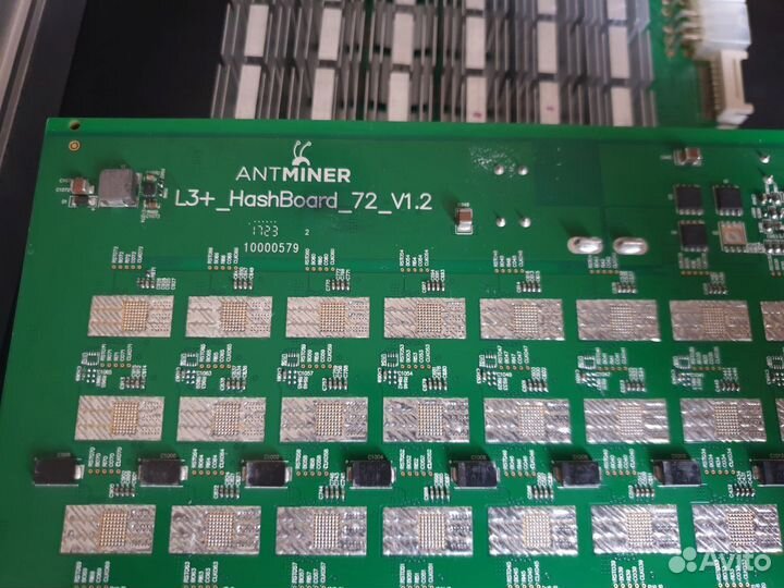 Хеш платы S9, L3+
