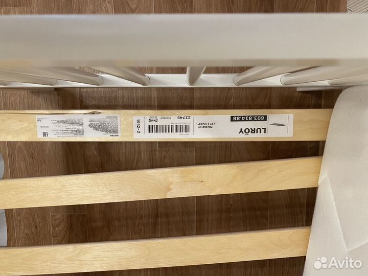 Детская кровать IKEA с матрасом