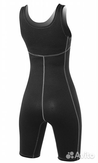 Женский короткий гидрокостюм для жаркой погоды The