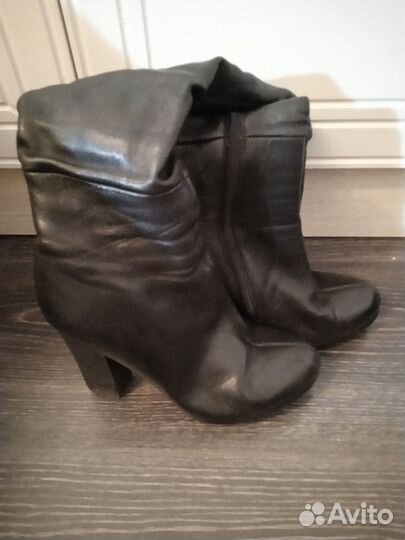 Сапоги женские натуральная кожа 35 размер