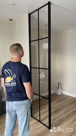 Перегородка в стиле лофт