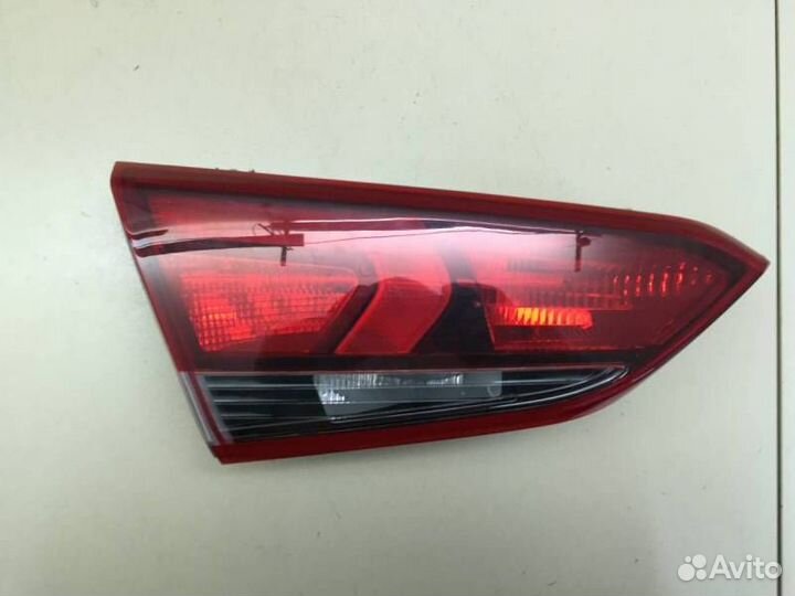 Фонарь задний внутренний левый Hyundai Solaris 201
