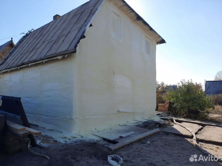 Теплоизоляция пола дома пенополиуретаном пеной ппу
