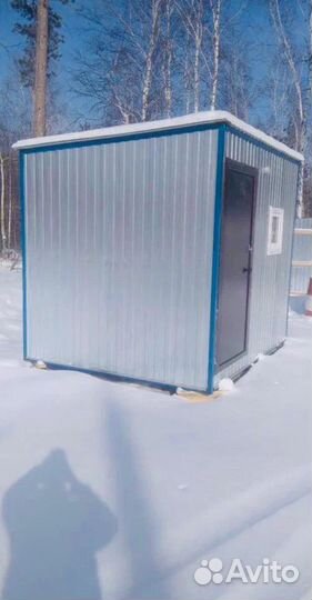 Блок контейнер 6*2,4м для строителей