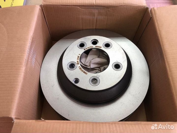 Диск тормозной задний вентилируем brembo