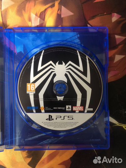 Spider man 2 ps5 диск на русском