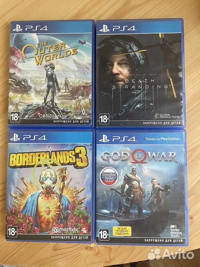 Игры для приставок ps4
