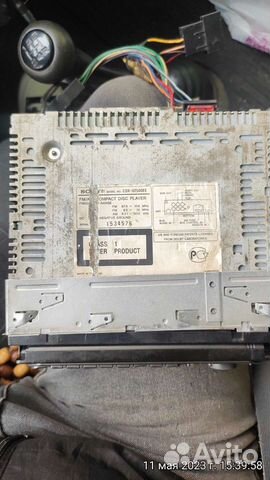 Автомагнитола бу sony cdx-gt500ee