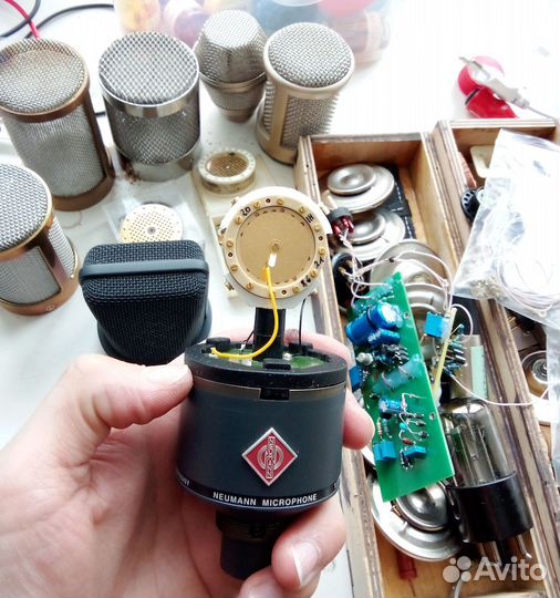 Ремонт/моддинг студийных конденсаторных микрофонов