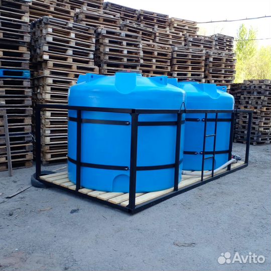 Емкость пластиковая для транспортировки