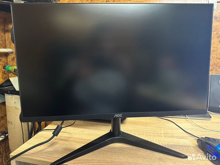 Безрамочный игровой MVA монитор 24