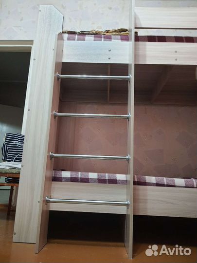 Двухъярусная кровать бу с матрасами