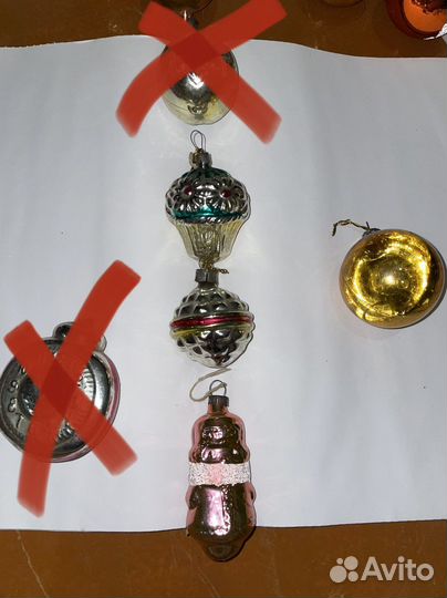 Елочные игрушки СССР