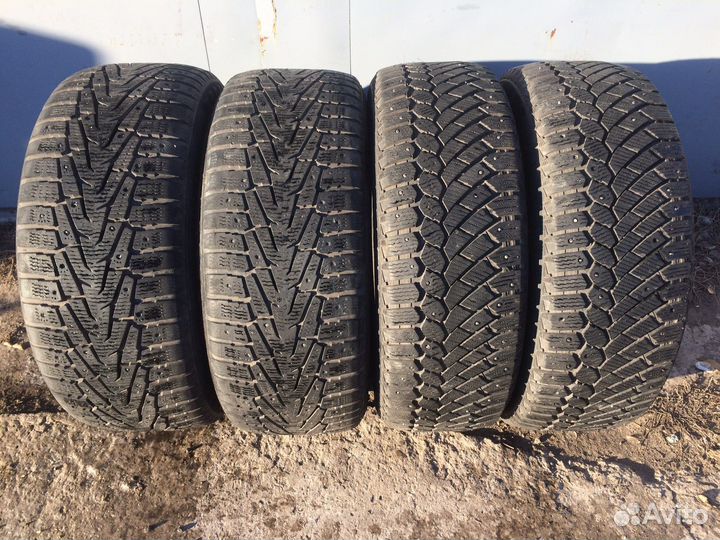Continental Conti4x4IceContact 235/55 R19 и 255/50 R19