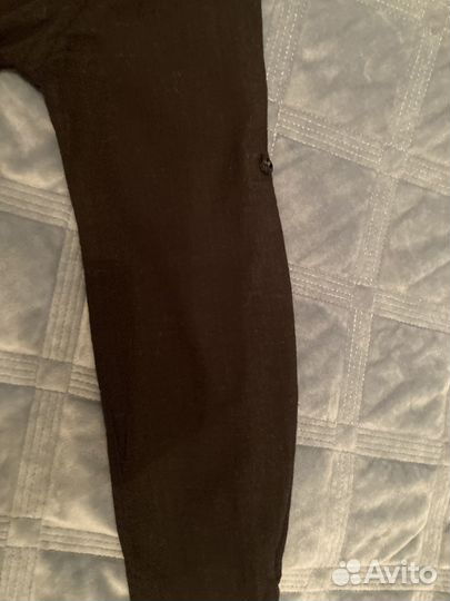 Рубашка лен черная