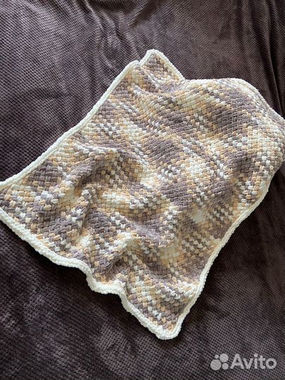 Вязание пледов для малышей