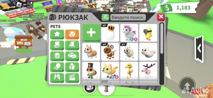 Петы в адопт ми