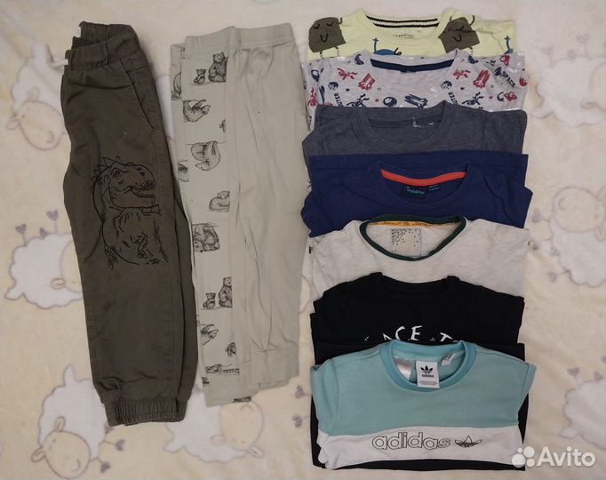 Вещи пакетом на мальчика 98 104