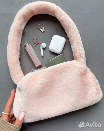 Плюшевая сумка