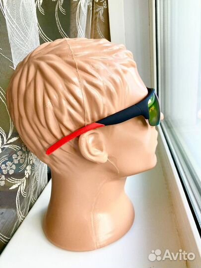 Очки Авто Max спортивные поляризационные красные