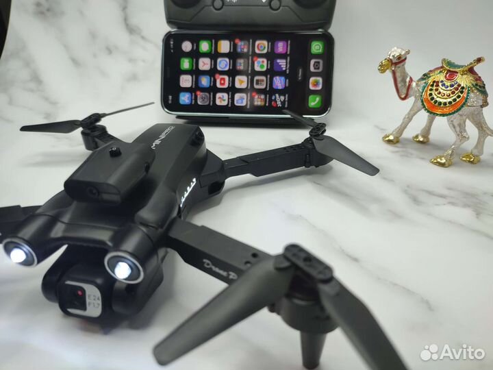 Дрон с камерой квадрокоптер с 2 камерами