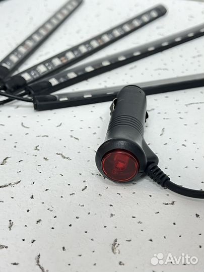 Подсветка ног в авто