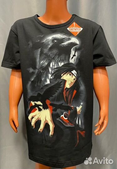 Футболка Наруто ворон