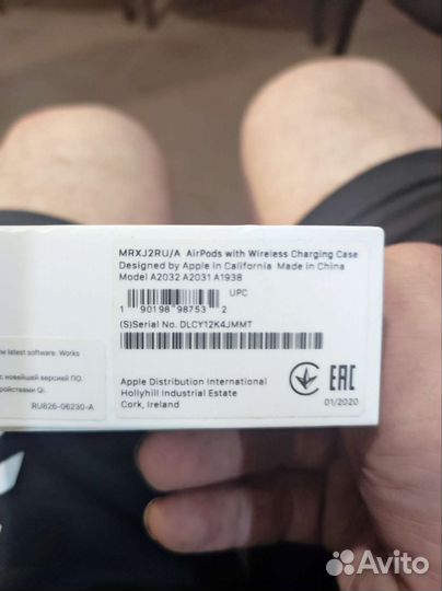 Беспроводные наушники apple airpods II