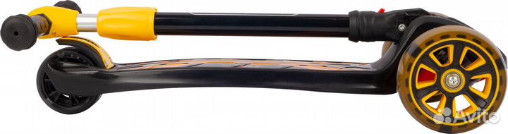 Самокат трехколесный sitis Flagship (2023) черно-ж