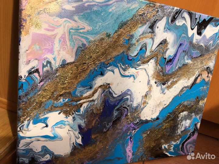 Картина Fluid art